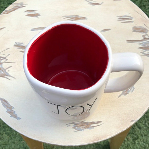 NWT Rae Dunn Joy 2021 Holiday Ceramic Mug - Picture 3 of 5